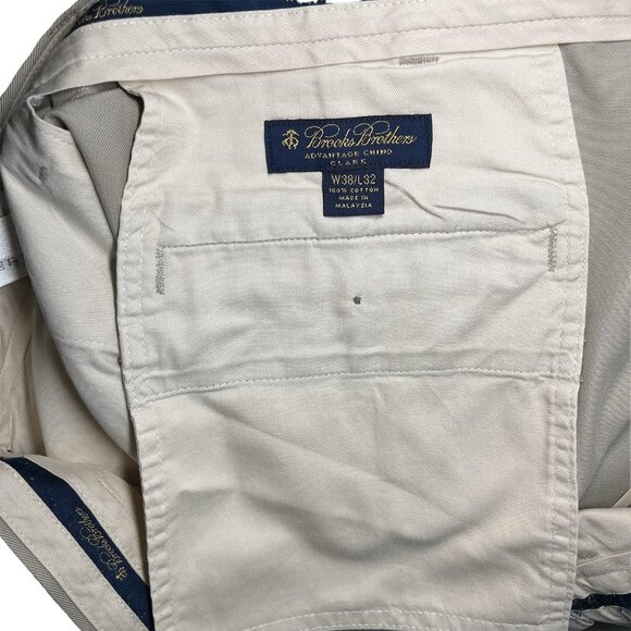 Brooks Brothers Men's Advantage Clark Chinos W38L32 - Picture 9 of 9